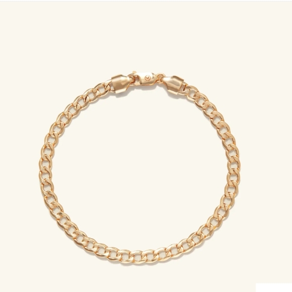 Mejuri Jewelry - SOLD Flat Curb Chain Bracelet by Mejuri